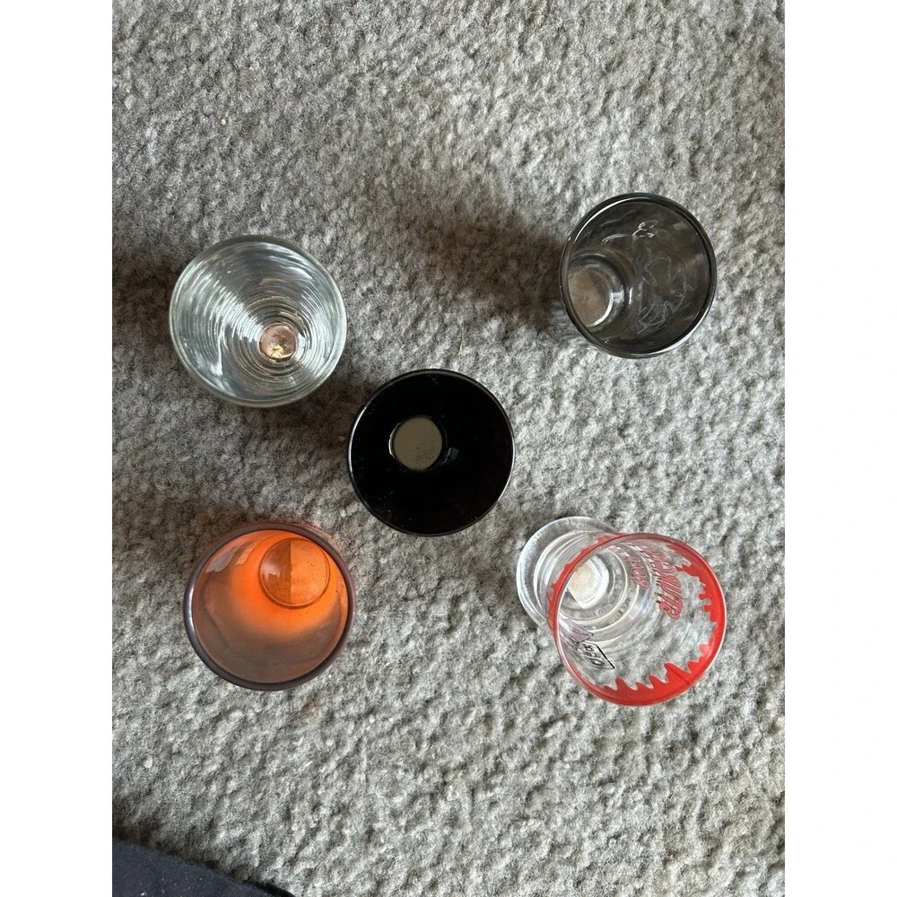 Sturgis Motorcycle Shot Glass Lot Of  5 2006 + Road Rage